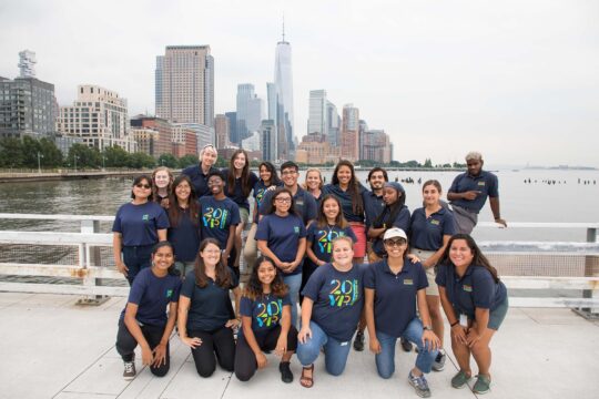 A group of HRPK interns