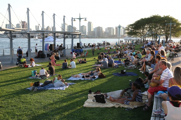 Grab your blanket and sit on Pier 45 to hear the wonderful music at Hudson River Park