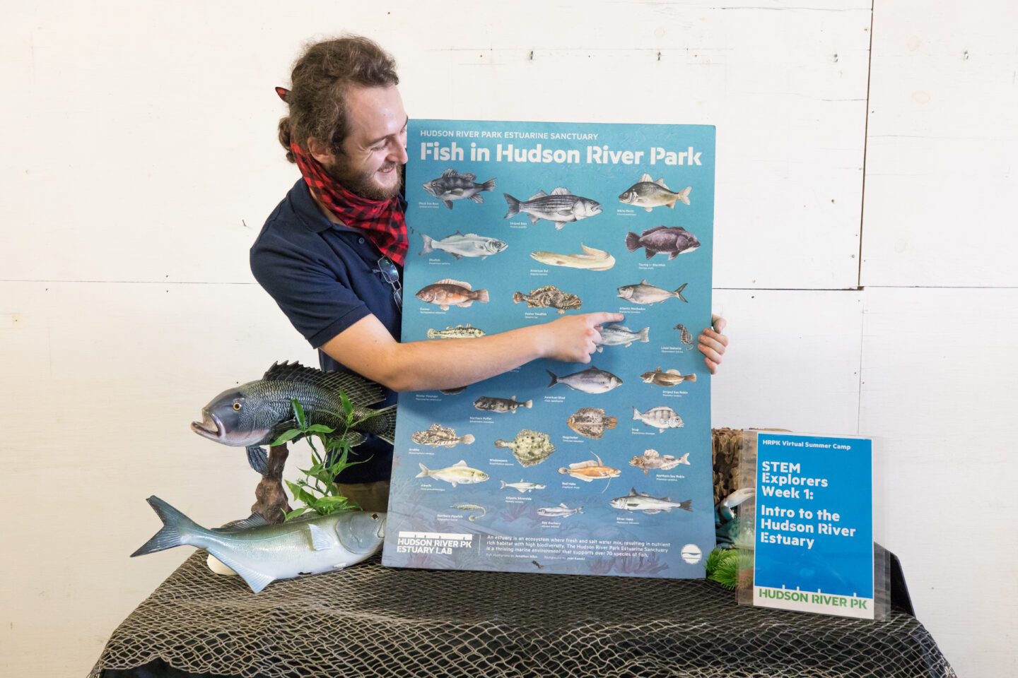river project fish poster