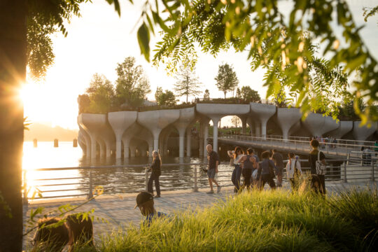 Little Island in Hudson River Park