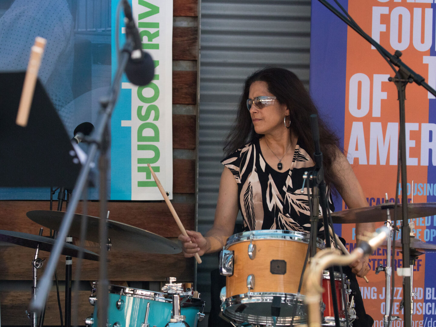 Sylvia Cuenca performs Hudson River Park Jazz at Pier 84