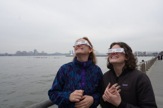 Where to Watch the Eclipse from Hudson River Park