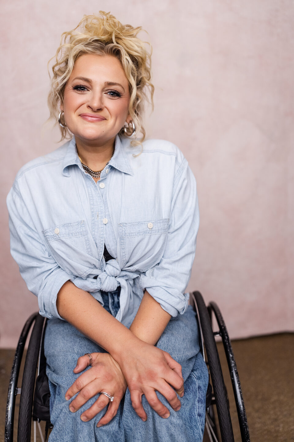 Professional headshot of Ali Stroker