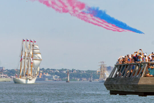 Thousands Gather to Experience Sail4th 250 in Hudson River Park